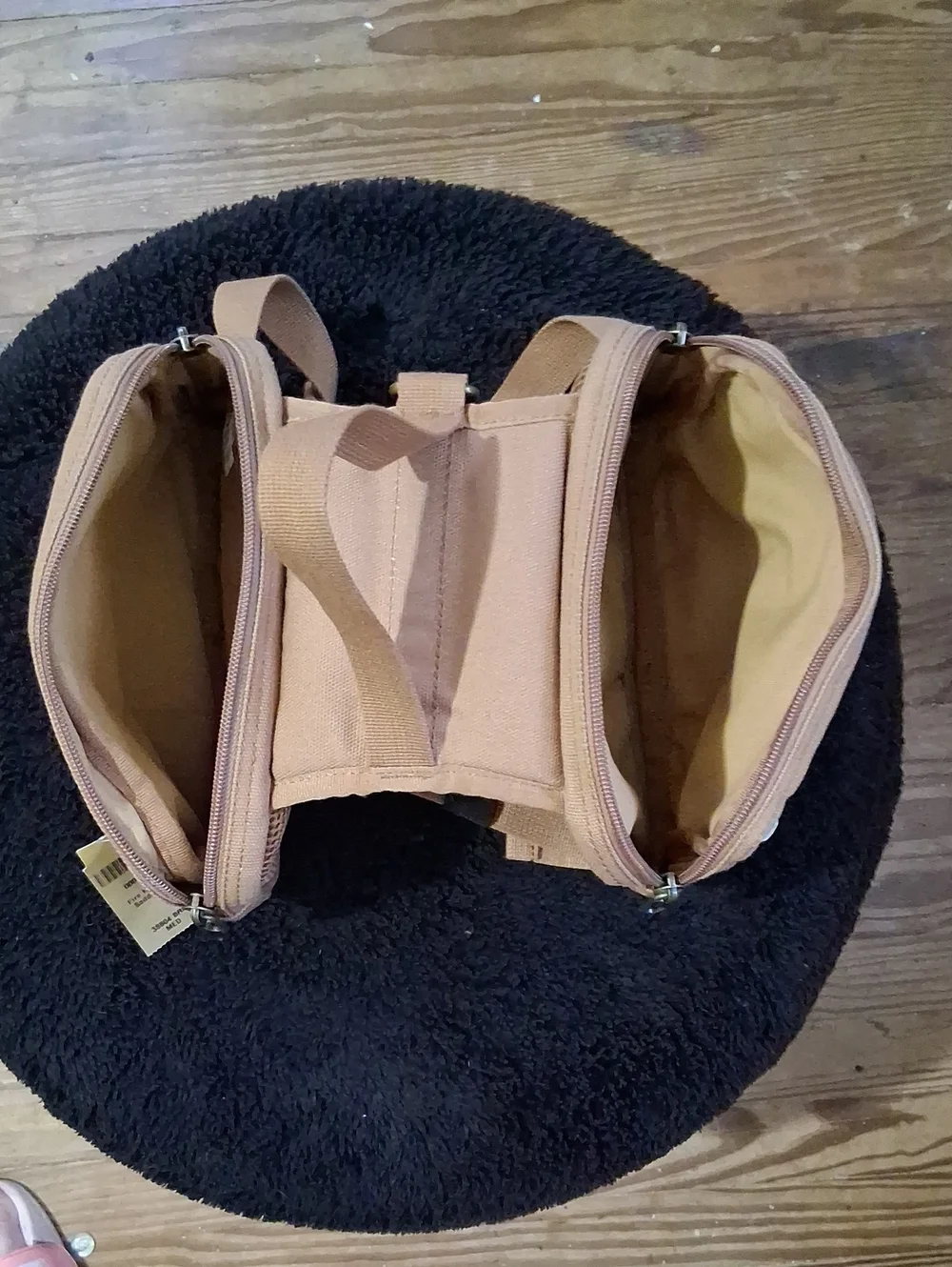 Duluth Trading Co. Canvas Dual-Pouch Medium Dog Treat Bag